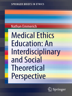 cover image of Medical Ethics Education